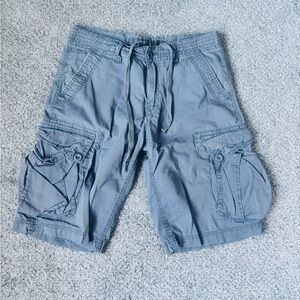 Men's Gray Cargo Shorts
